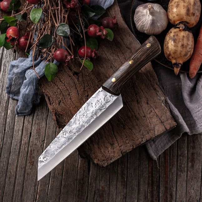 Forged Stainless Steel Meat Deboning Chopper – Manganese Steel Butcher Knife