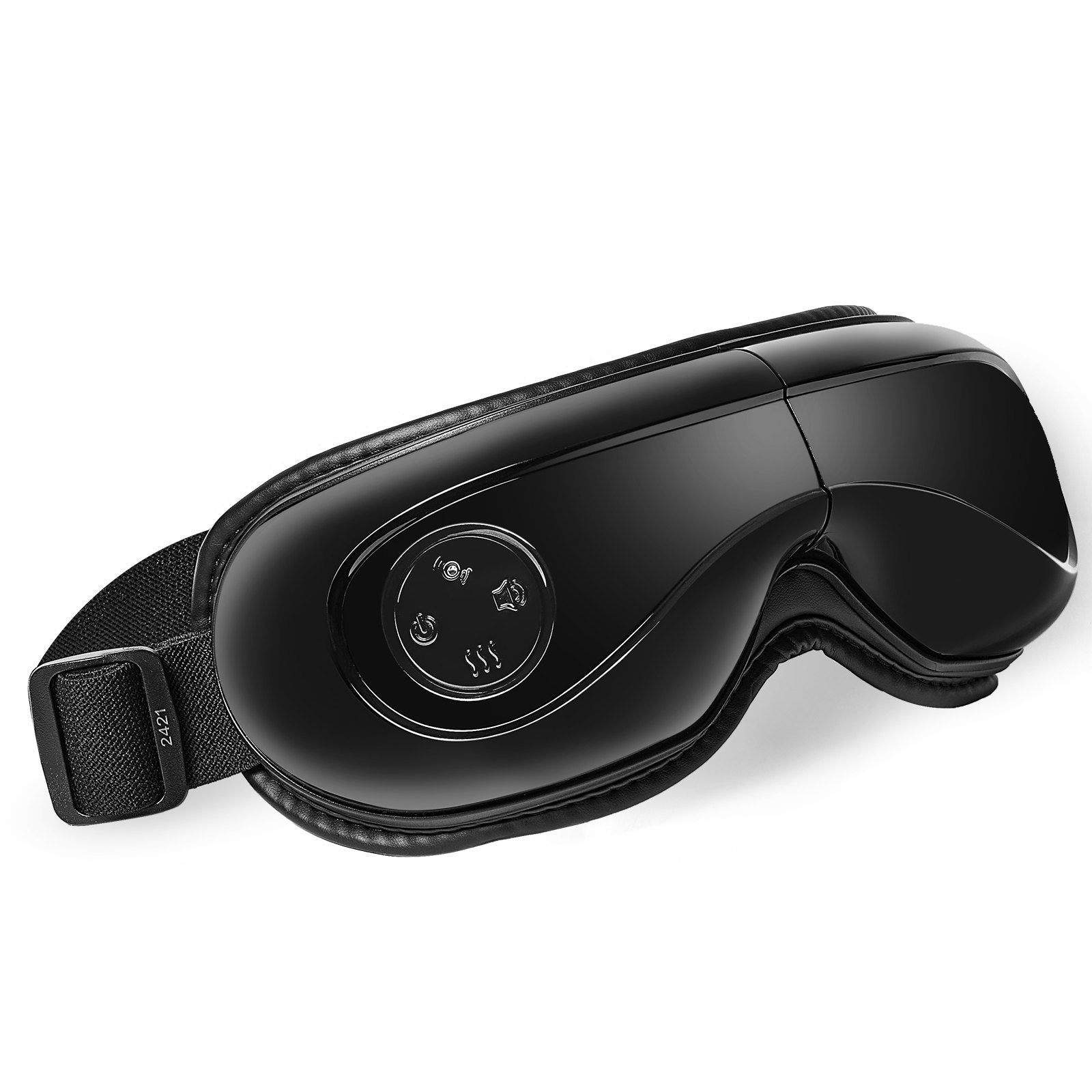 VEVOR Eye Massager With Heat & Remote Eye Care Device 5 Modes Bluetooth Music