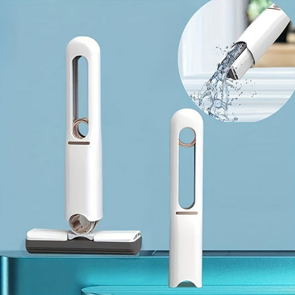 New Portable Self-Squeeze Mini Mop, Hand Wash-Free Strong Absorbent Mop