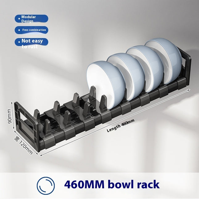 Kitchen Bowl Dish Tableware Storage Rack