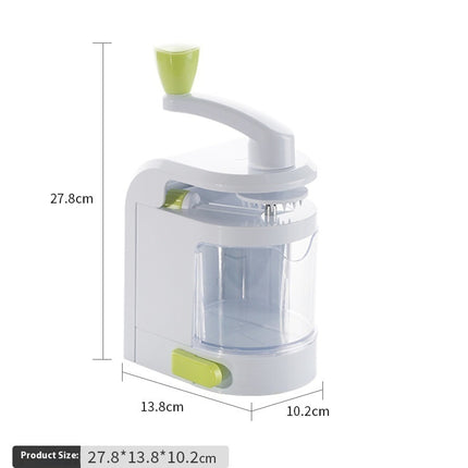 Multi-Functional Manual Kitchen Chopper – Safe, Hand-Protective Household Food Cutter