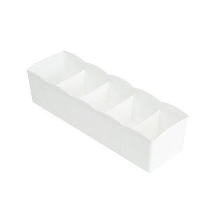 Stackable Divided Grid Plastic Drawer Storage Box