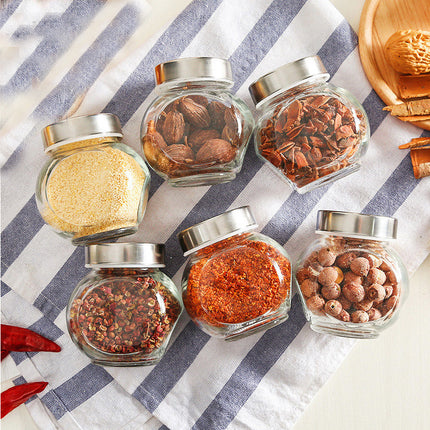 Food-Grade Glass Storage Jar with Lid – Moisture-Proof Container