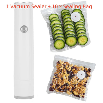 Mini Household Automatic Vacuum Food Saver Sealer with Air-Pumping Device