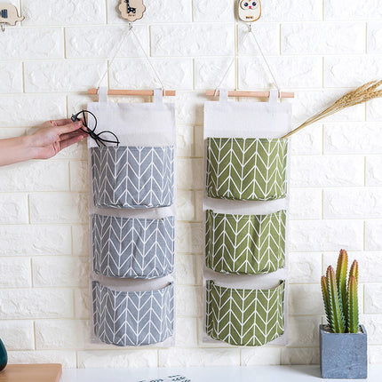 Wall Hanging Storage Organizer Bags for Kitchen, Bathroom & Home