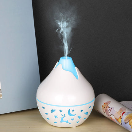 Small Vase Portable USB Aroma Diffuser – Car-Mounted Air Conditioning Mini Humidifier