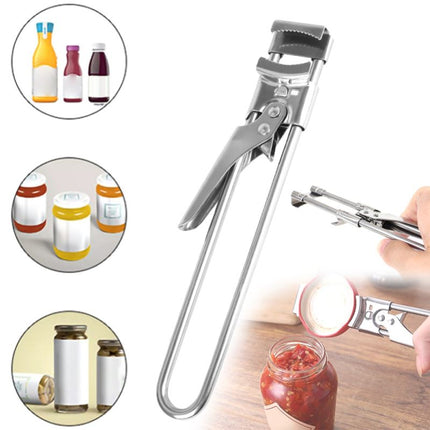 Multifunctional Adjustable Stainless Steel Jar & Bottle Opener