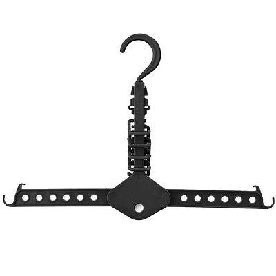 Minimalist Multifunctional Folding Hanger Rack – Space-Saving Closet Organizer