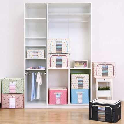 Clothes Quilt Folding Storage Bag | Closet Storage Box