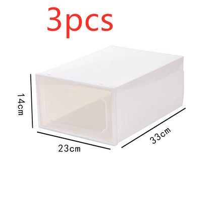 Folding drawer shoe box