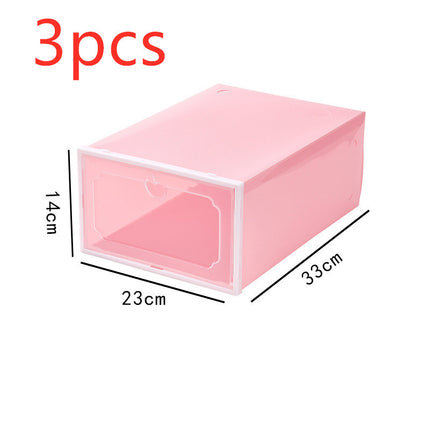 Folding drawer shoe box