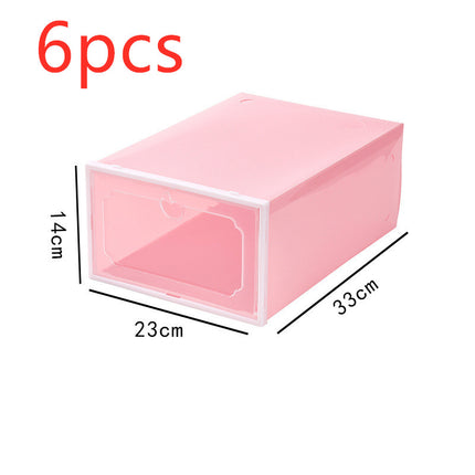 Folding drawer shoe box