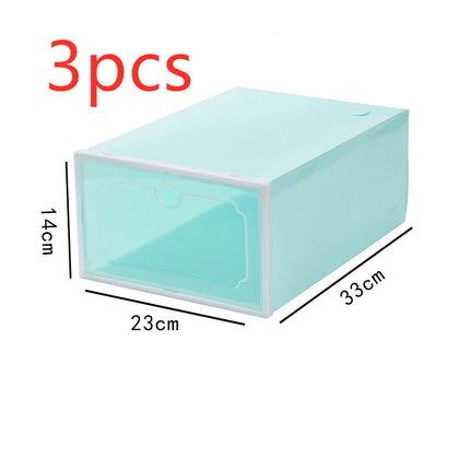 Folding drawer shoe box
