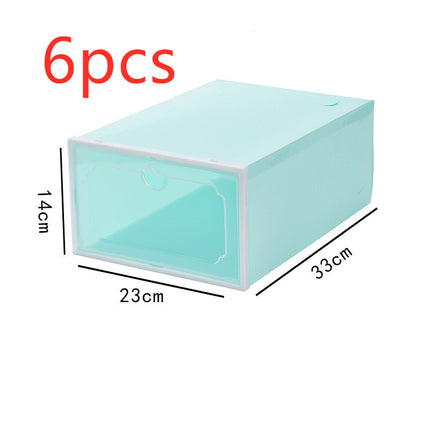 Folding drawer shoe box
