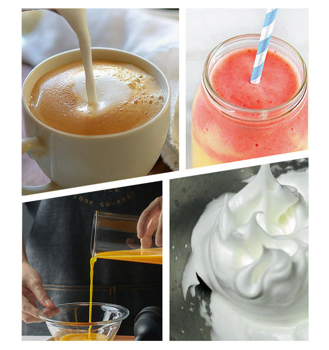 Milk Frother Latte Beverage Mixing Cup