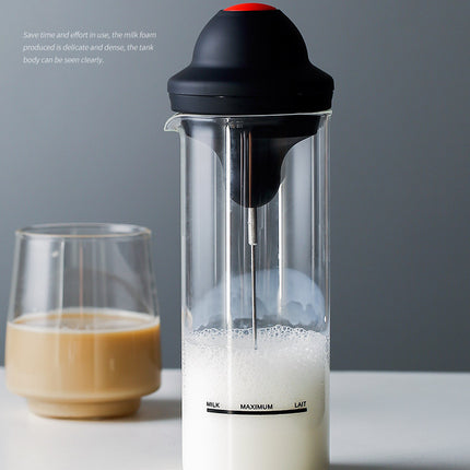 Milk Frother Latte Beverage Mixing Cup
