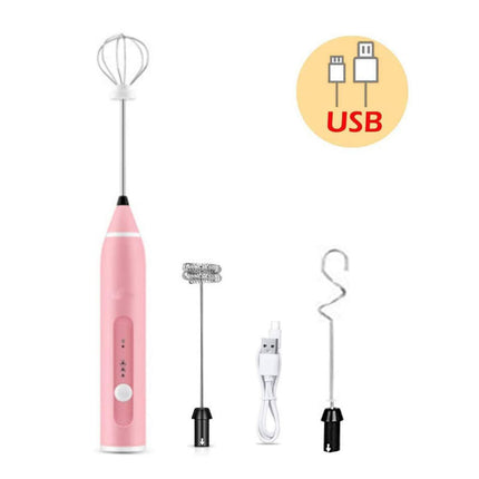 Rechargeable Electric Milk Frother & Automatic Egg Beater Blender