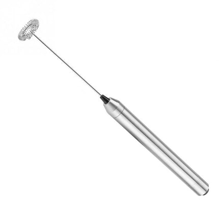 Stainless Steel Electric Milk Frother with Brac