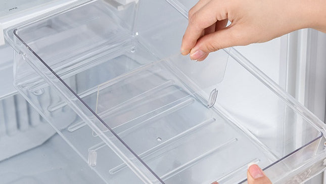 Transparent Refrigerator Organizer Drawer – Kitchen Storage Basket