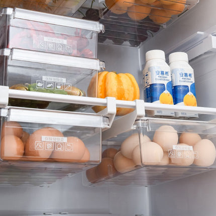 Transparent Refrigerator Organizer Drawer – Kitchen Storage Basket
