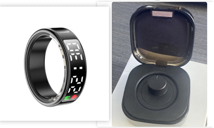 Smart Touch Flip Display Screen Finger Ring