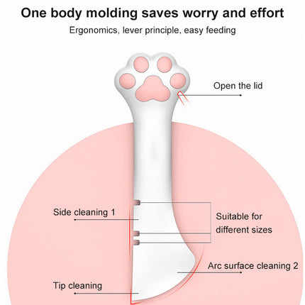 Multifunction Pet Food Spoon & Can Opener for Cats and Dogs