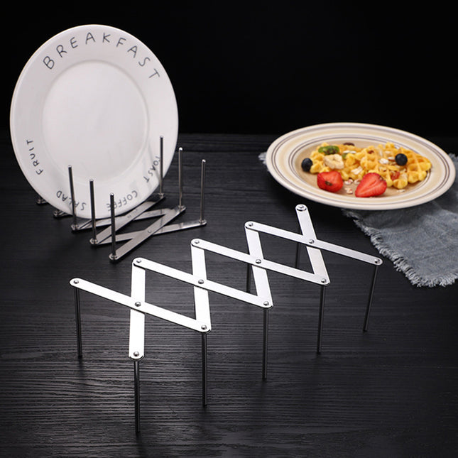 Retractable Folding Stainless Steel Kitchen Rack