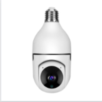 1080P WiFi Bulb Camera – 4X Zoom, E27 Socket, 5G WiFi Security Monitor