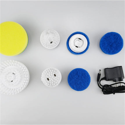 Household Automatic Long Handle Multifunctional Electric Cleaning Brush