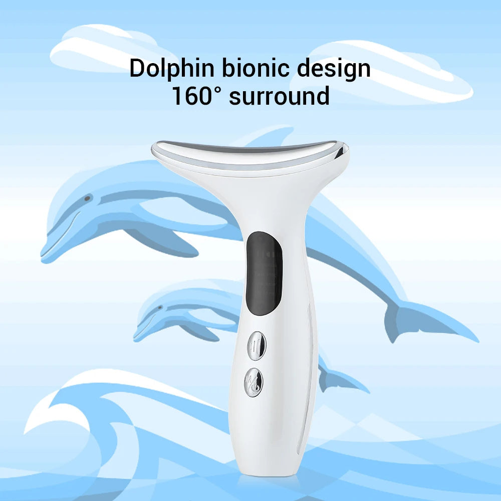 Customized Liquid Crystal Neck Device - White And Gel