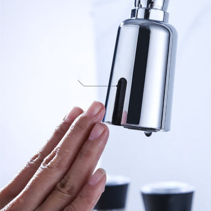 Intelligent Sensor Hot and Cold Water-Saving Kitchen Faucet