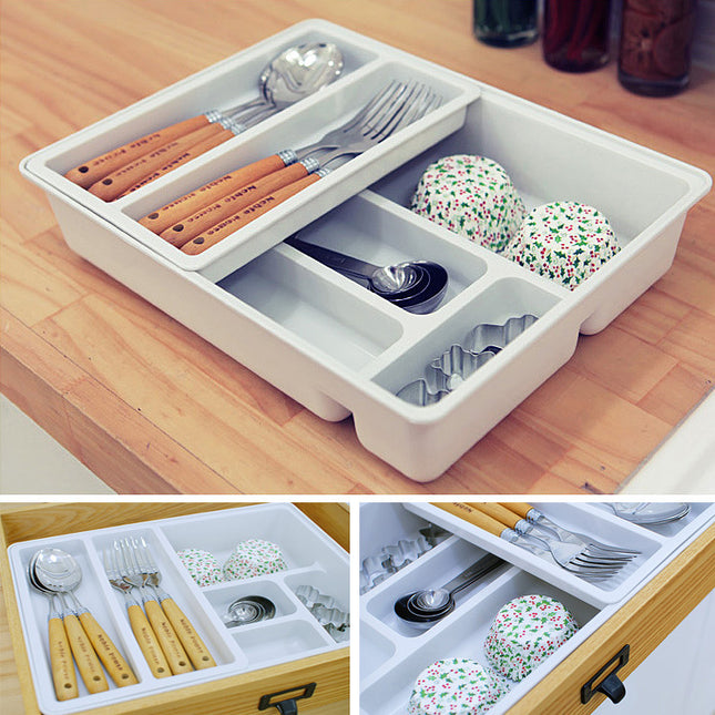 Kitchen Drawer Cutlery & Utensil Organizer
