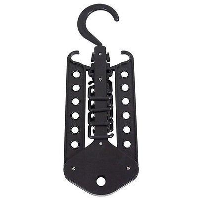 Minimalist Multifunctional Folding Hanger Rack – Space-Saving Closet Organizer