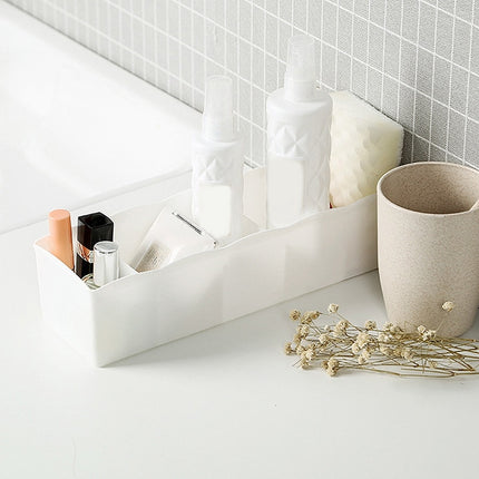 Stackable Divided Grid Plastic Drawer Storage Box
