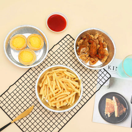 Home Air Fryer Round Tinfoil Tray