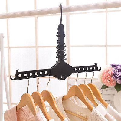 Minimalist Multifunctional Folding Hanger Rack – Space-Saving Closet Organizer