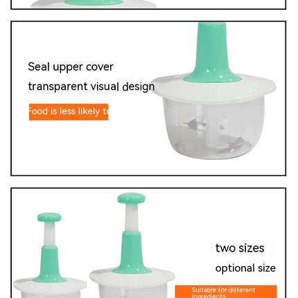Manual Press Chopper – Minced Meat & Stirring Machine