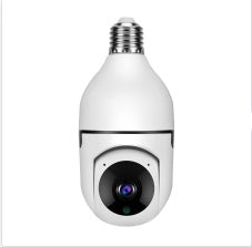1080P WiFi Bulb Camera – 4X Zoom, E27 Socket, 5G WiFi Security Monitor