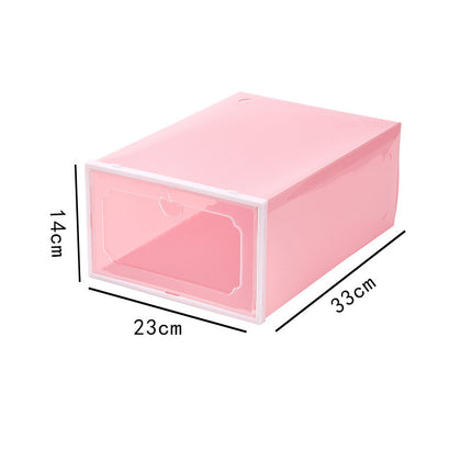 Folding drawer shoe box