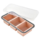 Salmon Pink / Three Compartments