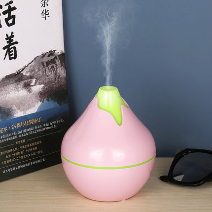 Small Vase Portable USB Aroma Diffuser – Car-Mounted Air Conditioning Mini Humidifier