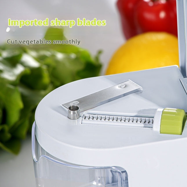 Multi-Functional Manual Kitchen Chopper – Safe, Hand-Protective Household Food Cutter