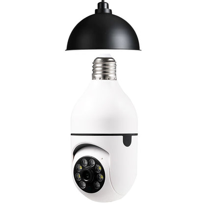 1080P WiFi Bulb Camera – 4X Zoom, E27 Socket, 5G WiFi Security Monitor