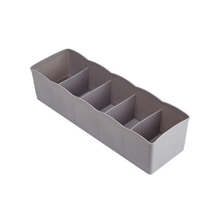 Stackable Divided Grid Plastic Drawer Storage Box