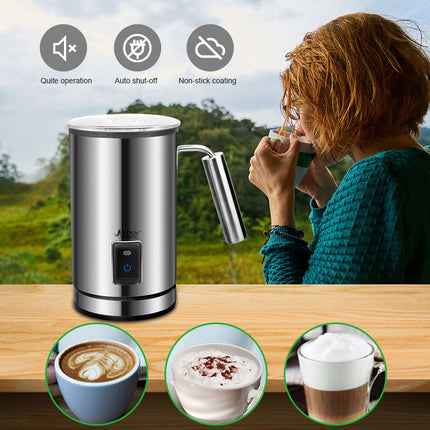 3-in-1 Electric Milk Frother & Milk Warmer for Coffee, Espresso & Cappuccino