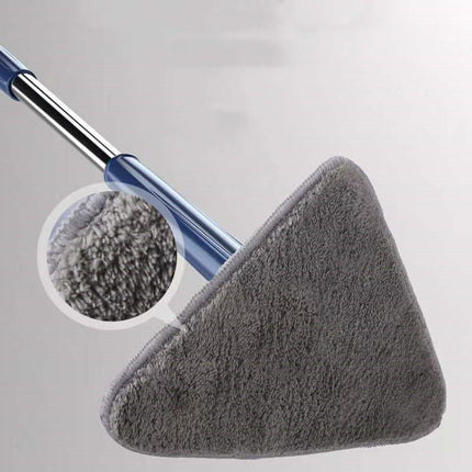 Extendable Triangle Mop 360 Rotatable Adjustable 110 Cm Cleaning Mop For Tub Tile Floor Wall Cleaning