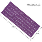 Purple blue 173x61cm / 4mm