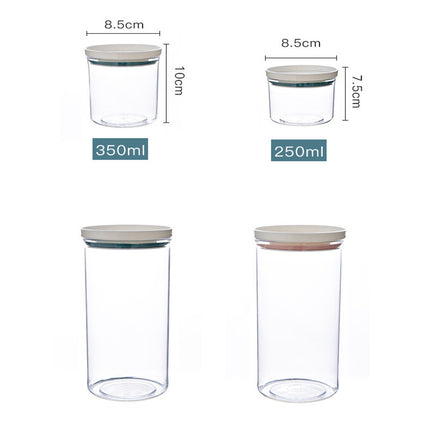 Japanese Style Stackable Kitchen Grain Storage Jar