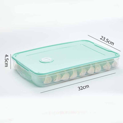 Large Food-Grade Kitchen Storage Container – Portable Fridge Organizer Box