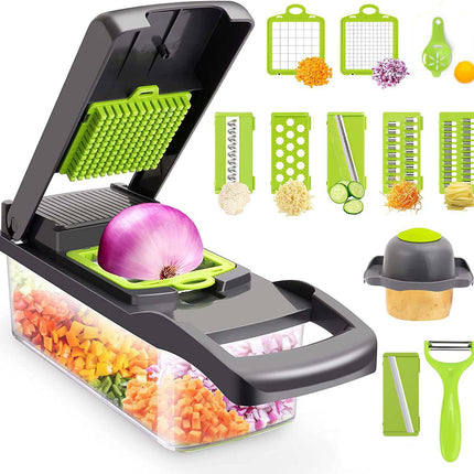 Kitchen Chopper & Grater – Potato Dicer & Shredded Grater for Household Use